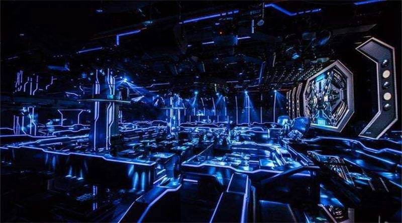 全息沉浸式酒吧_娱乐_投影_传统