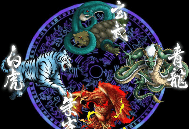 左青龙，右白虎，前朱雀，后玄武”，中间是哪只神兽？长见识了