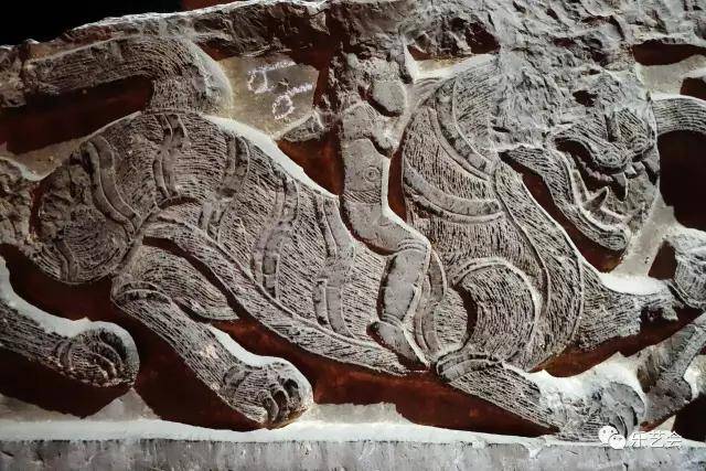 其他地区汉画像石中的虎山东汉代武氏祠展品周倜分享山东博物馆汉画像