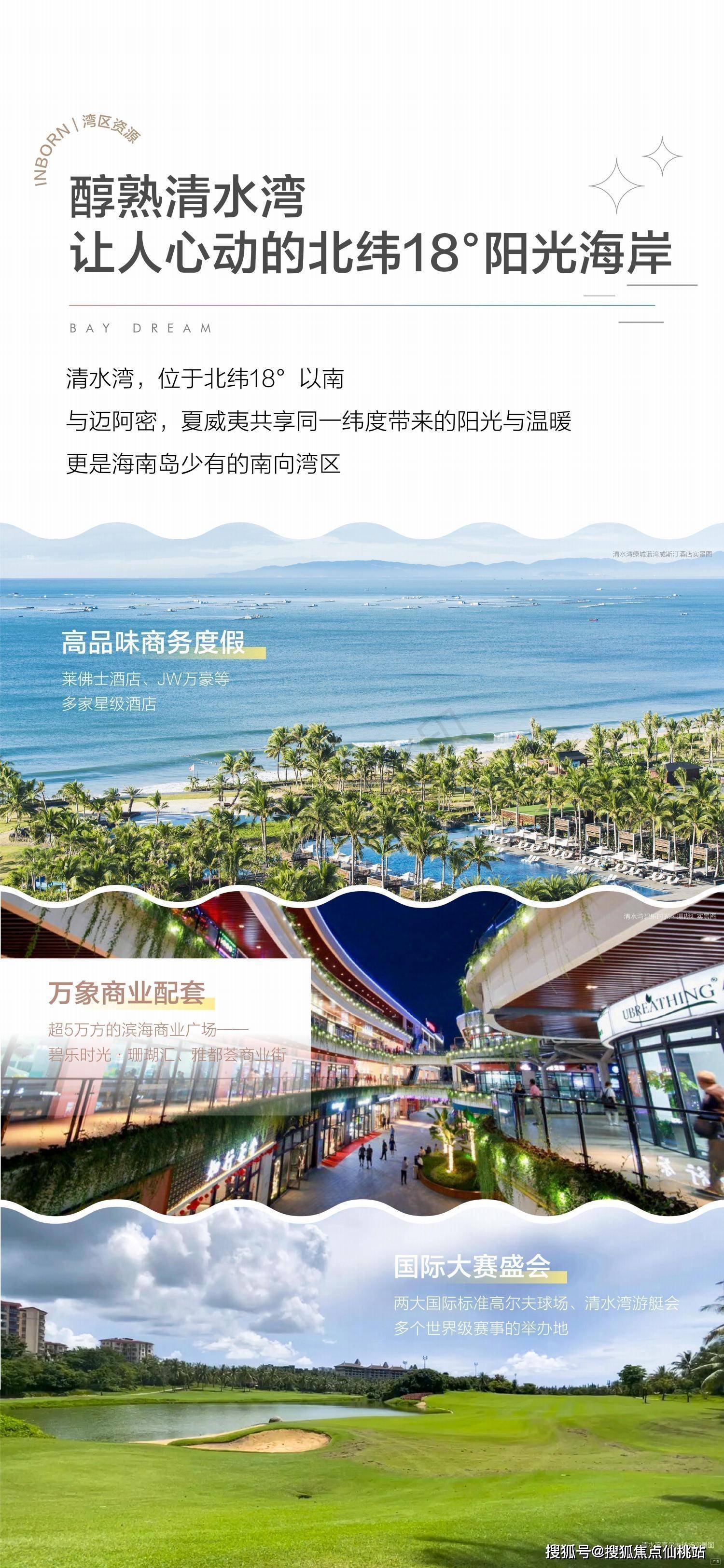 重磅消息：陵水龙岭碧桂园【清水湾IN+小镇】清水湾IN+小镇在陵水什么位置？-搜狐大视野-搜狐新闻