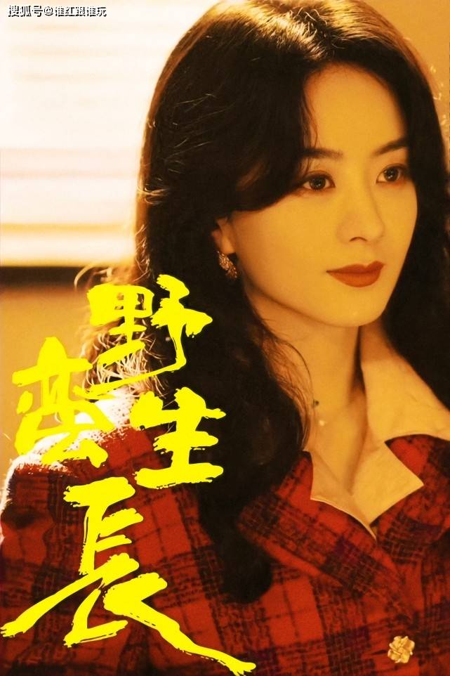 卷发|《野蛮生长》首张剧照，赵丽颖红衣红唇大卷发，成熟大气有女人味