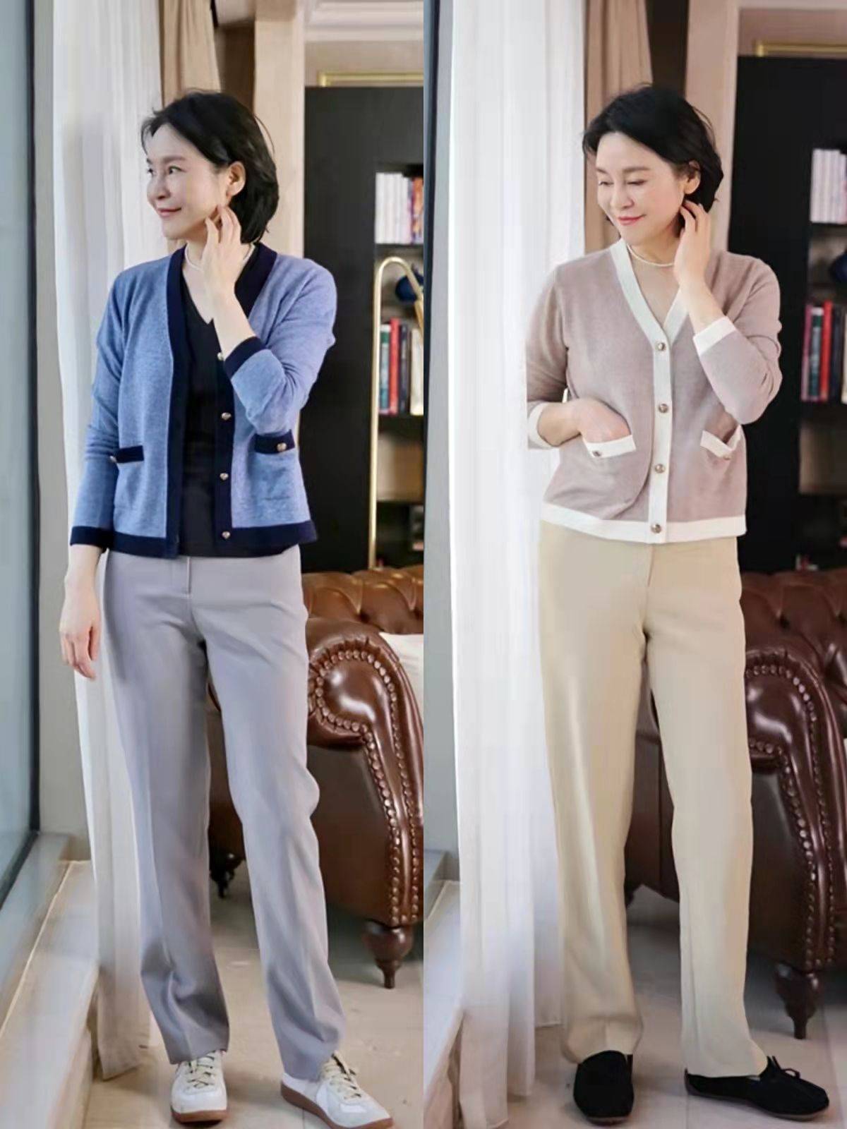 马甲 50+妈妈辈开春第一件“外套”，要从这几款里选，穿再久都不过时