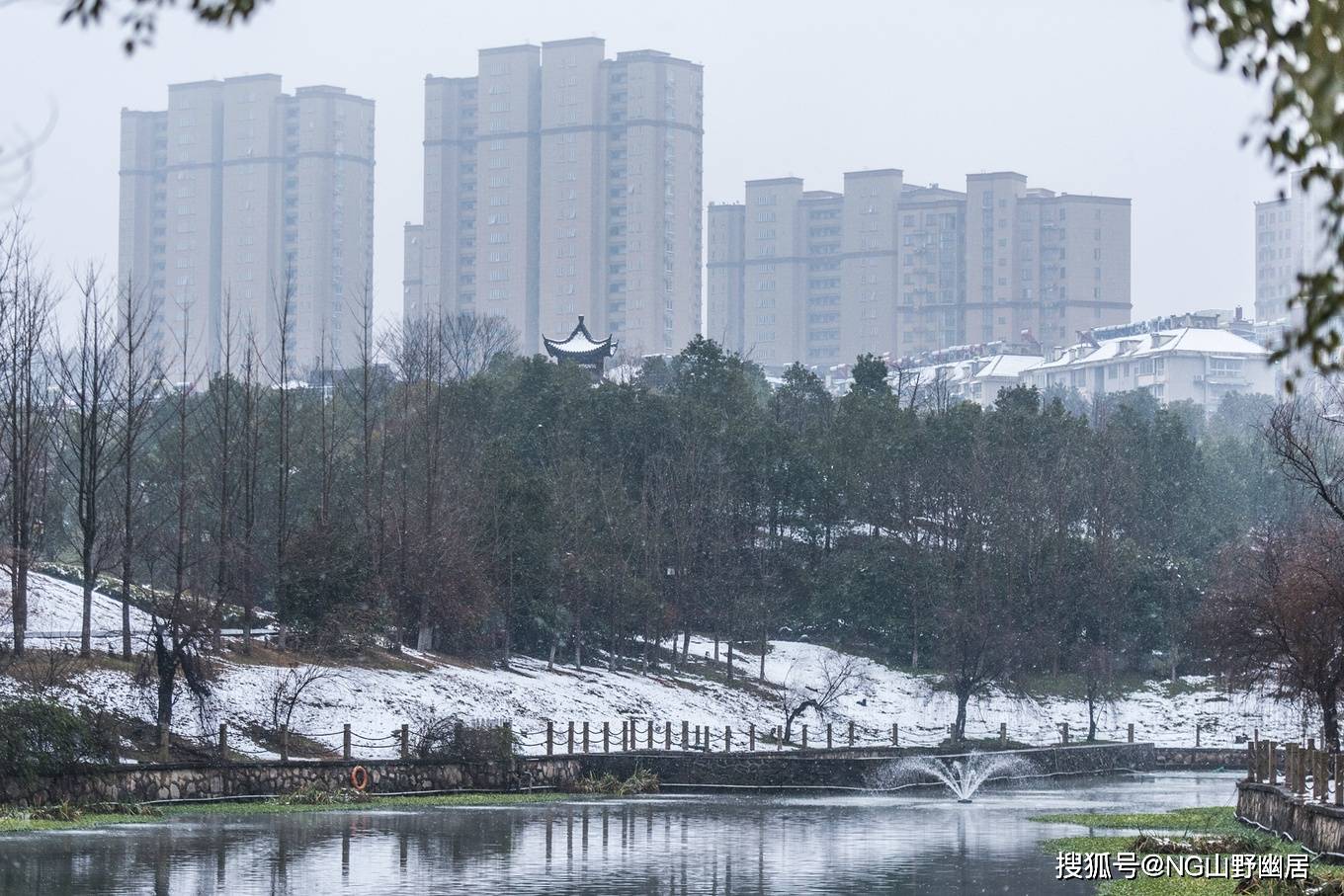 雪景|皖南宁国遇大雪：很有雪国风光的意境，美得让人大呼小叫！