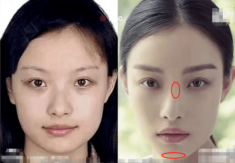 美貌5位美商极高的女星,有的换头精雕细琢,有的仅靠化妆弥补缺陷