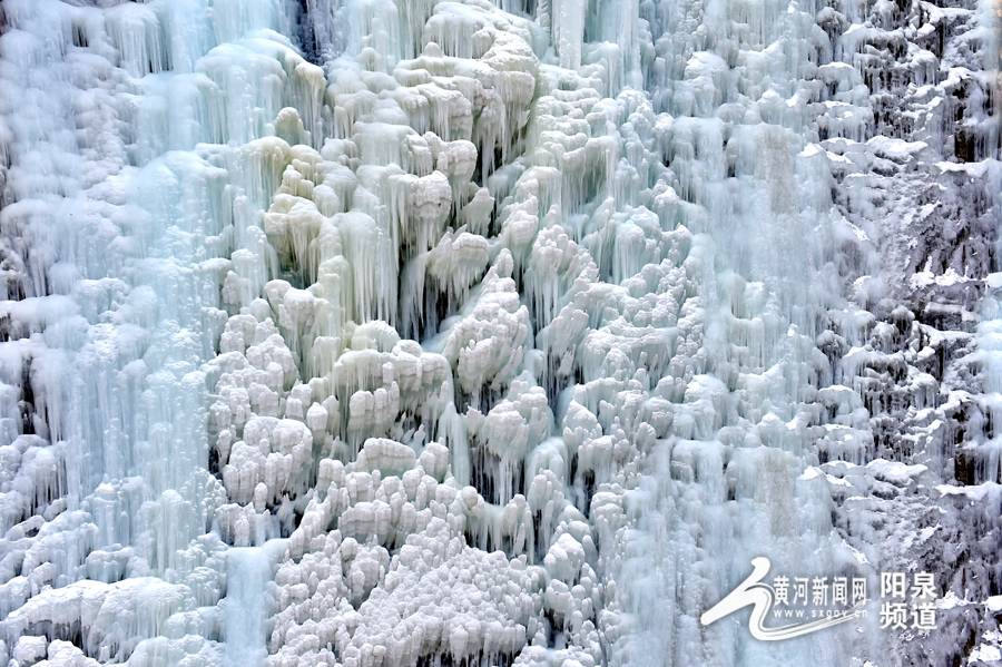 仙人乡|冬奥带火冰雪游丨山西盂县绝美冰瀑惊艳上线 错过需再等一年