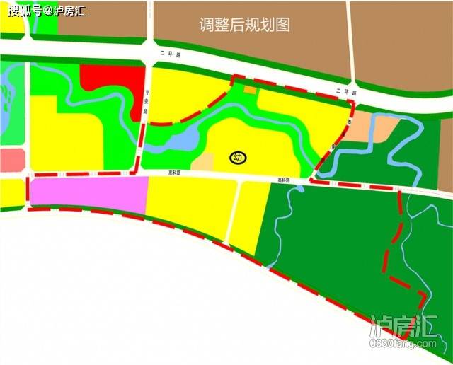 漁子溪東部片區用地局部調整涉及居住教育服務設施用地