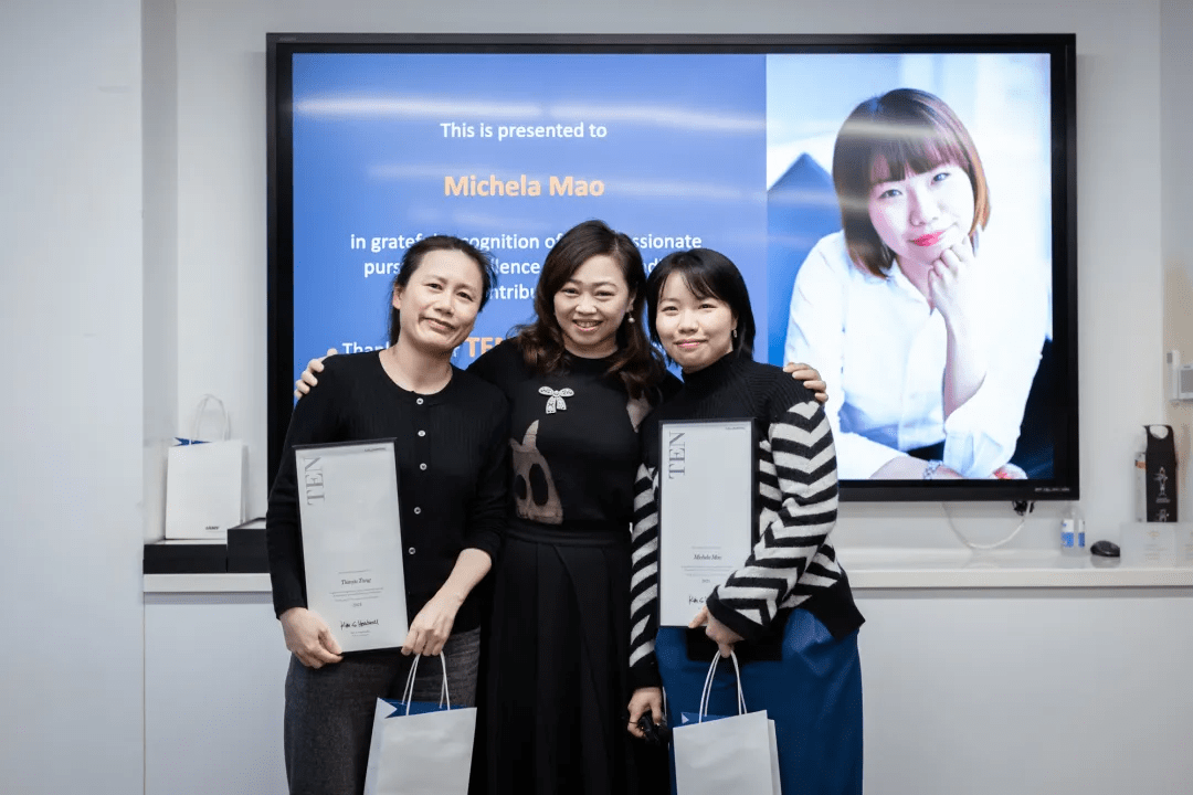 tang, michela mao, lilac li, alina pang, jing wang, jessie yang