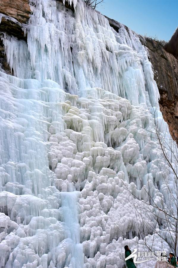 仙人乡|冬奥带火冰雪游丨山西盂县绝美冰瀑惊艳上线 错过需再等一年