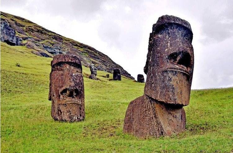 复活节岛名字的由来_石像_拉帕努_人像