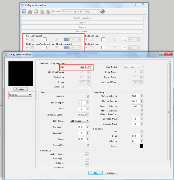 为什么通过vray For Sketchup渲染效果图呈黑色呢 奇蔻资讯站