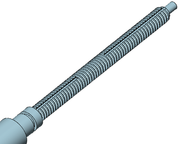 功能|玩趣3D:如何应用中望3D,快速设计基站天线传动螺杆?