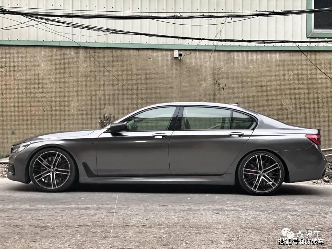 给宝马7系换上全身jdm改装件是日系车迷最后的倔强