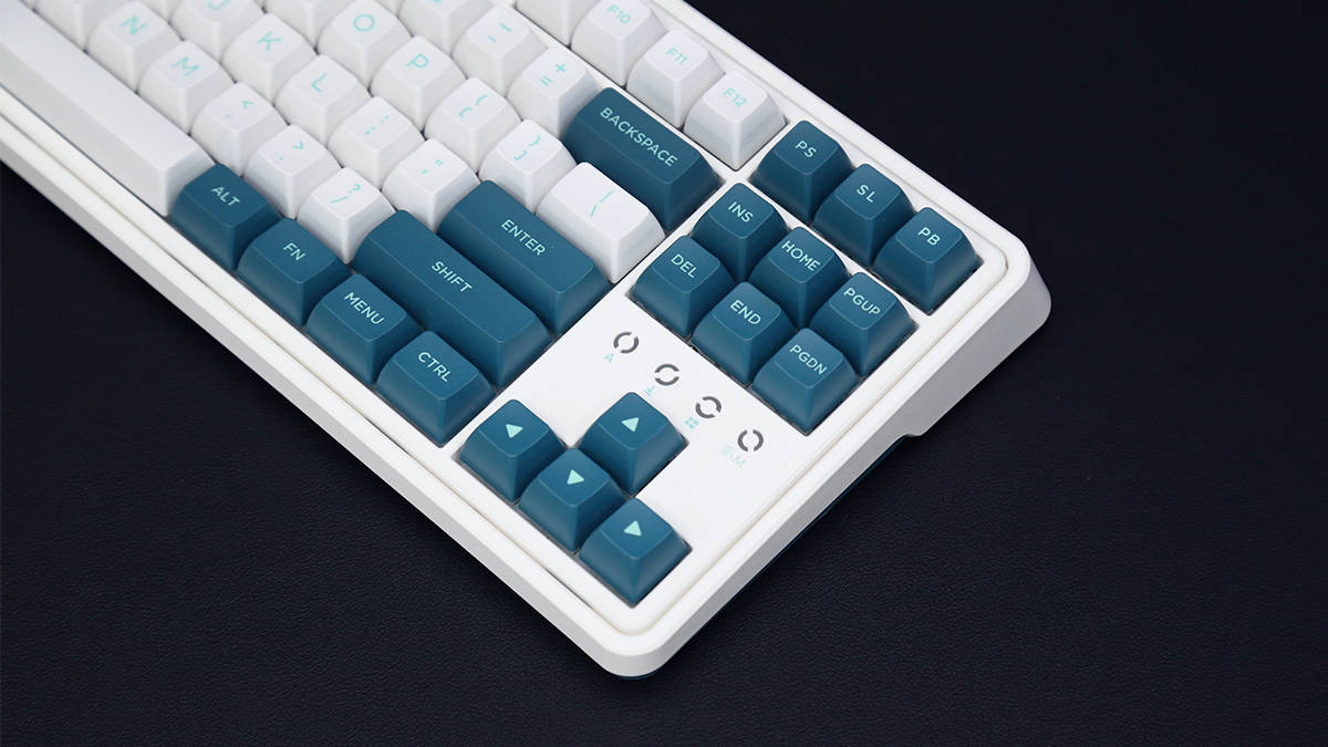 腹灵cmk87三模热插拔机械键盘评测87颜值党的不二选择