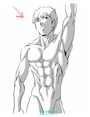 如何绘画肌肉?男生肌肉画法教程