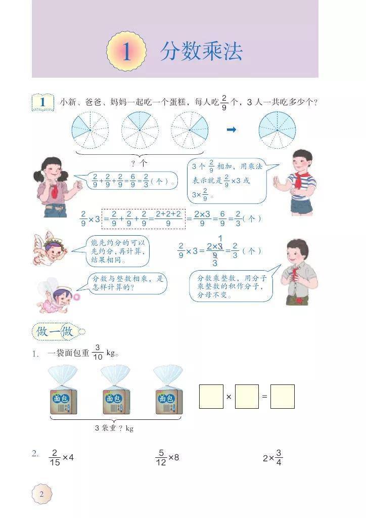 人教版六年級上冊數學電子課本教材高清pdf版