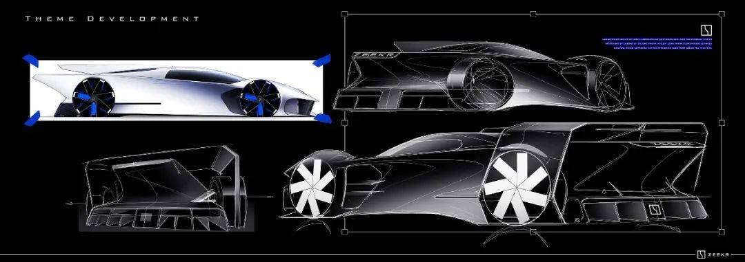 Bhance 超概念设计作品！凯迪拉克Galahad 2030、极氪007 LMPE ：Bhance最新热门设计