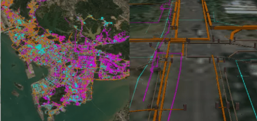 透视城市生命线mapgis地下管线三维建模工具