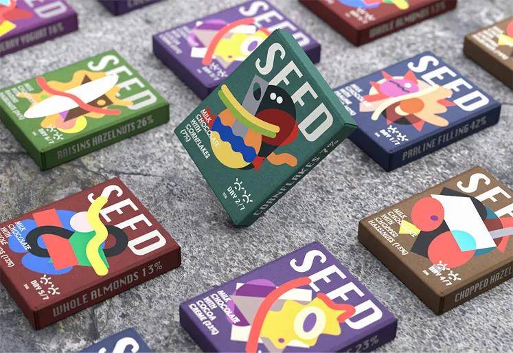 海空鉴赏 | seed-愚人愚巧 巧克力包装设计