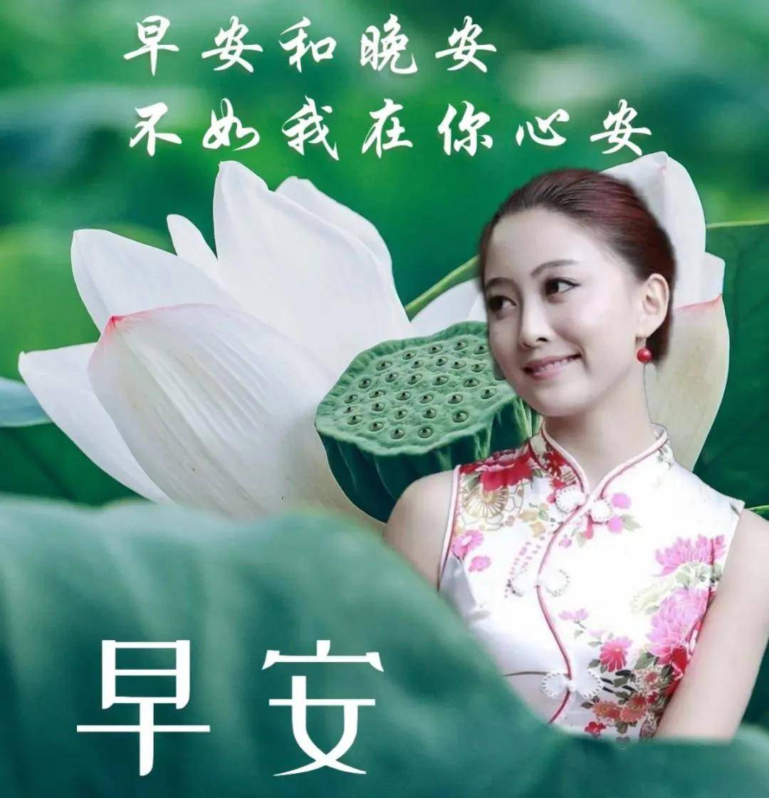 原创8张创意唯美春天早安早上好图片带字带祝福语最美春日早上好问候