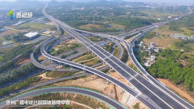原创惠州市1号公路贯通南北大通道打开发展新空间