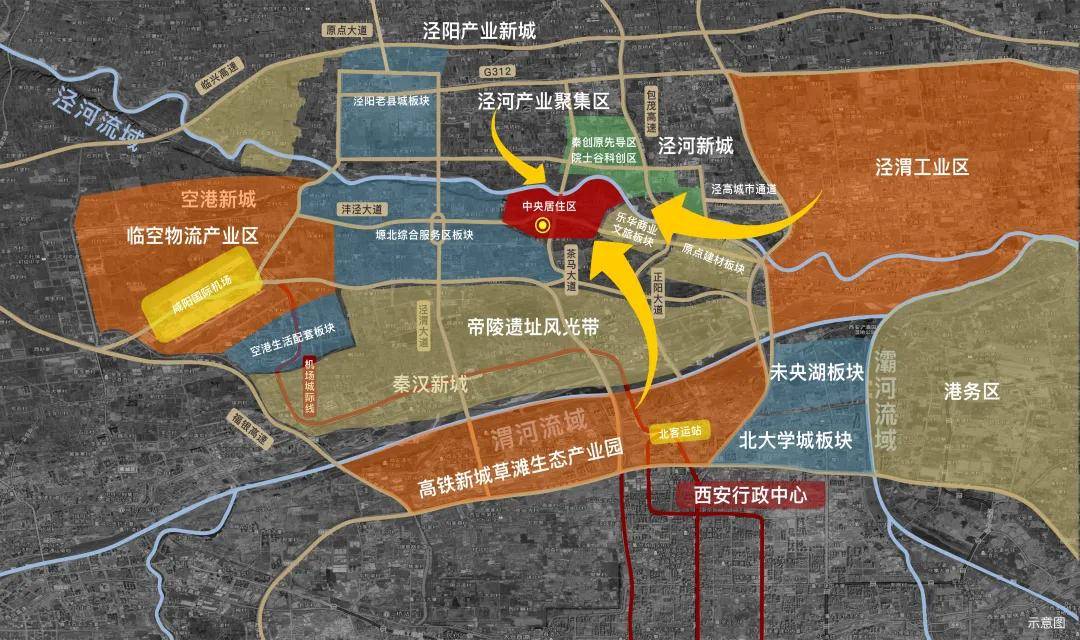 泾阳产业新城规划位置图片