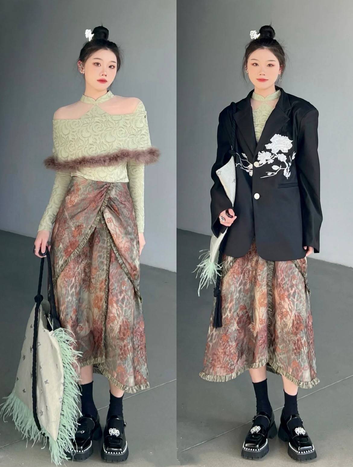 元素 时尚就是与众不同，超个性化的搭配，让你一秒脱离路人甲