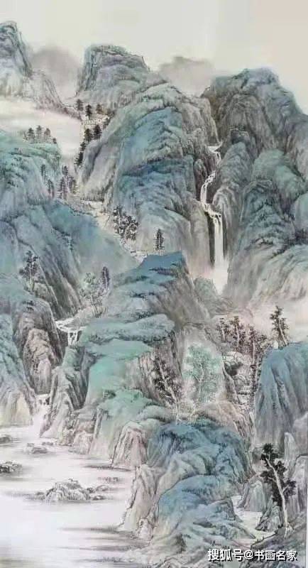 『艺术中国 』——特邀艺术家王鹤_绘画_清水_笔墨