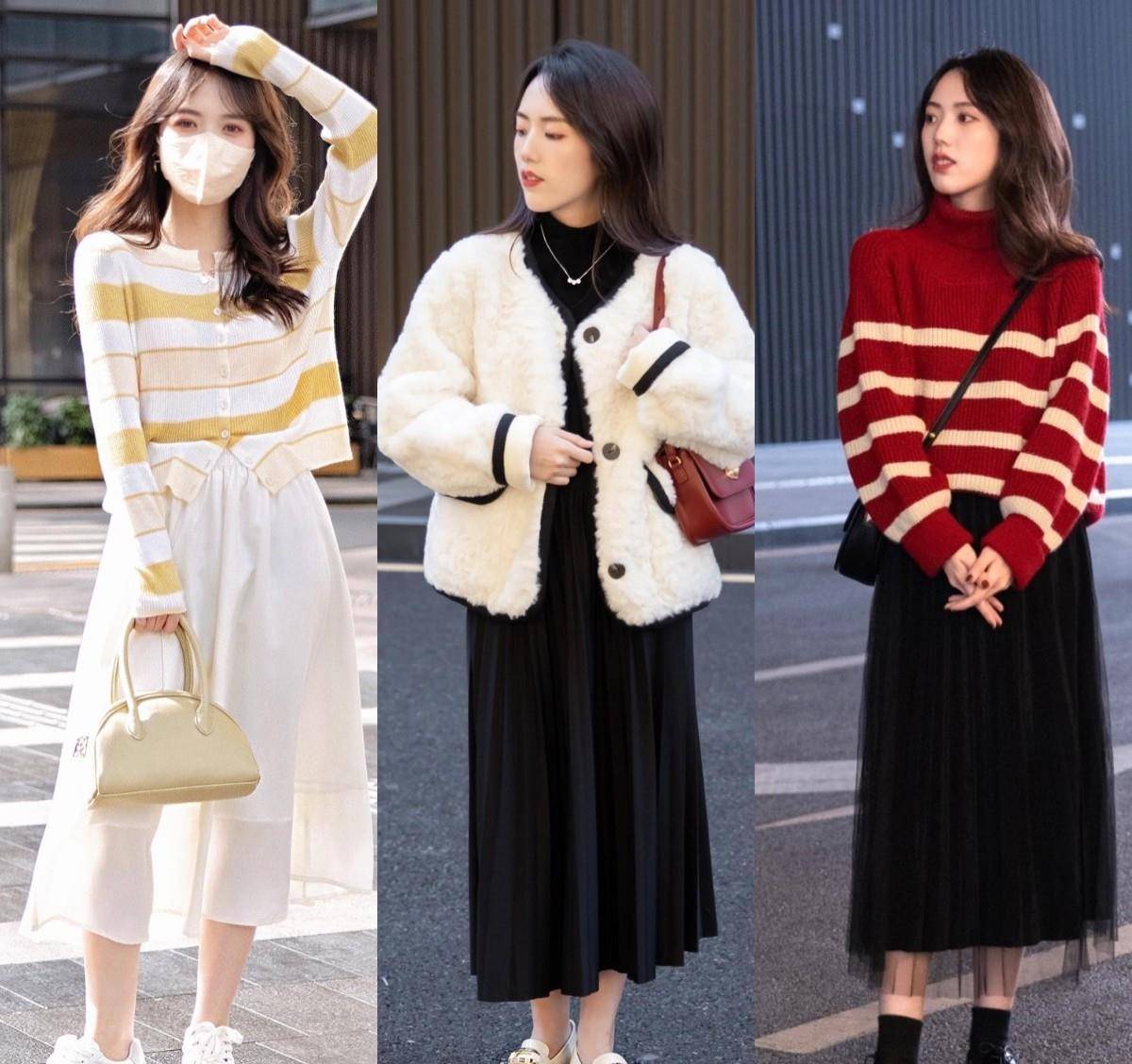 厚底 被这位152小个子博主圈粉了,时髦、气质又显高,照着穿就好