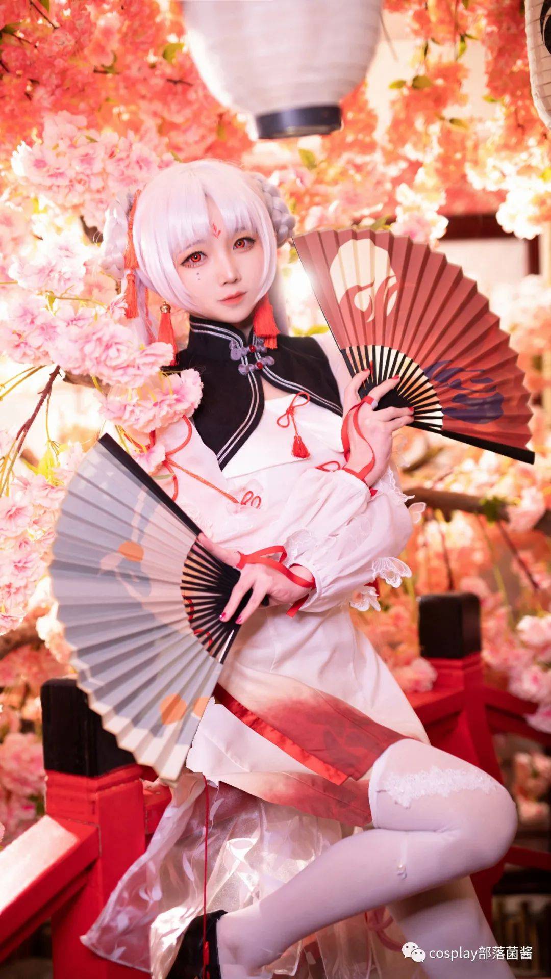 cos:阴阳师不知火魔都绮梦旗袍cos正片@楚楚子_摄影_工藤_棚子