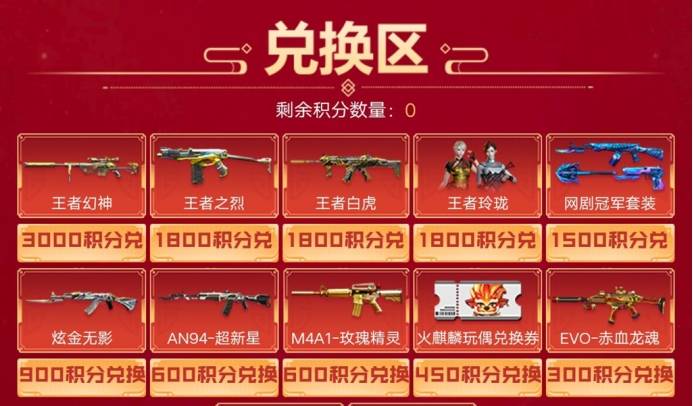 【cf】新春许愿强势降临,大家对哪个道具志在必得?_王者_活动_武器