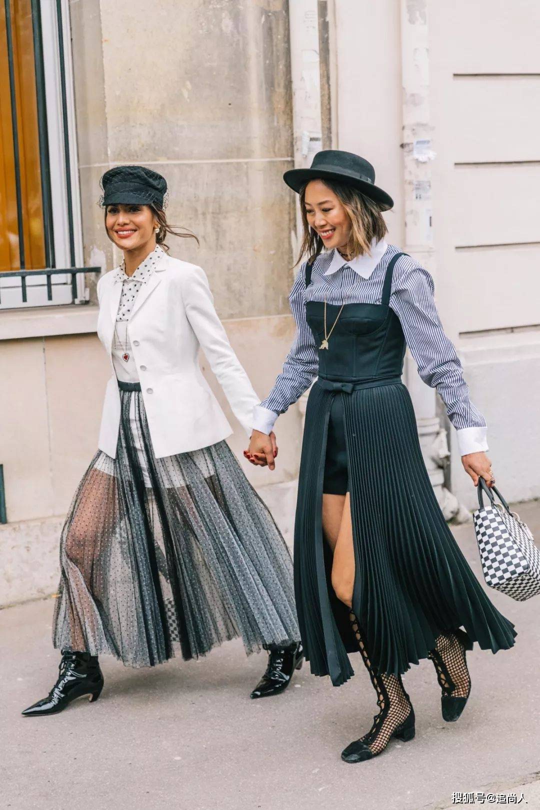 宽度 春天的第一条裙子?要选百褶裙