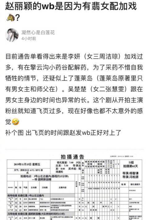 冯绍峰|又被坑？赵丽颖发文疑似对新剧改编不满，会是第2部《楚乔传》？