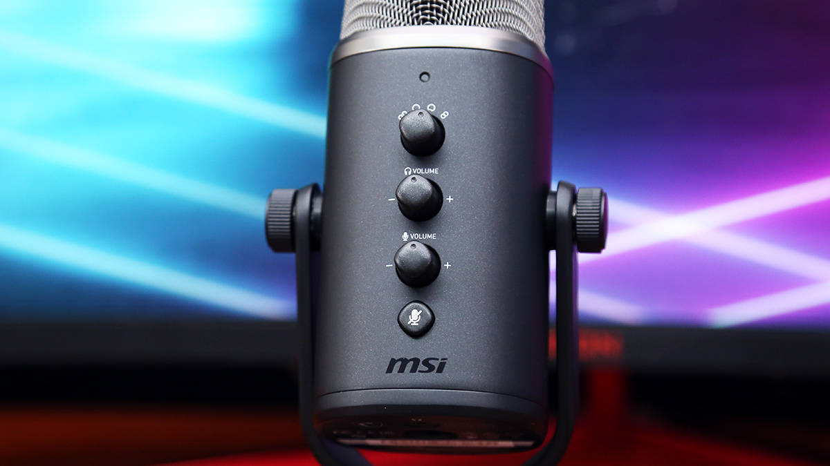 微星immersegv60电容麦克风评测收音好帮手