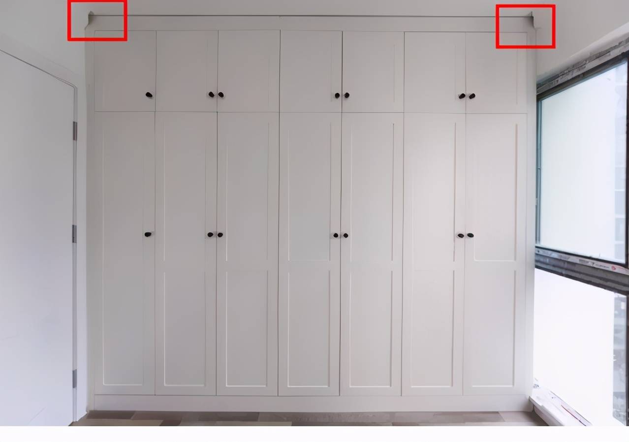 衣柜与墙缝隙处理图 衣柜与墙面缝隙收口