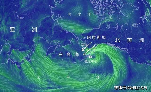2022年2月份白令海的浮冰覆盖面积，达到2013年以来的同期最大值