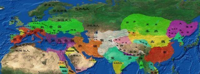 原创白匈奴继贵霜帝国之后崛起与波斯印度柔然突厥争霸中亚