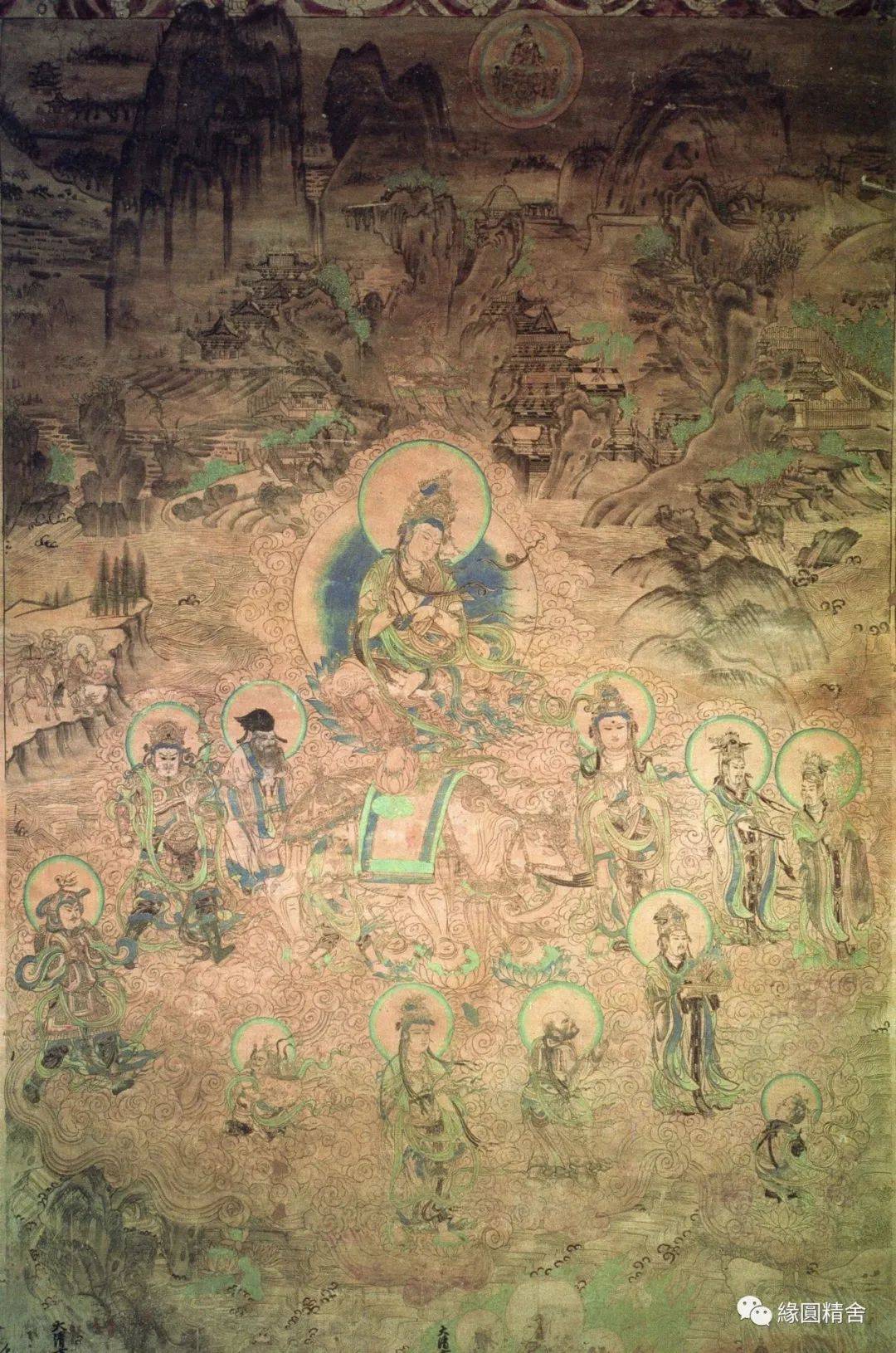 【转载】常见佛教经变画识别指南_佛经_壁画_莫高窟