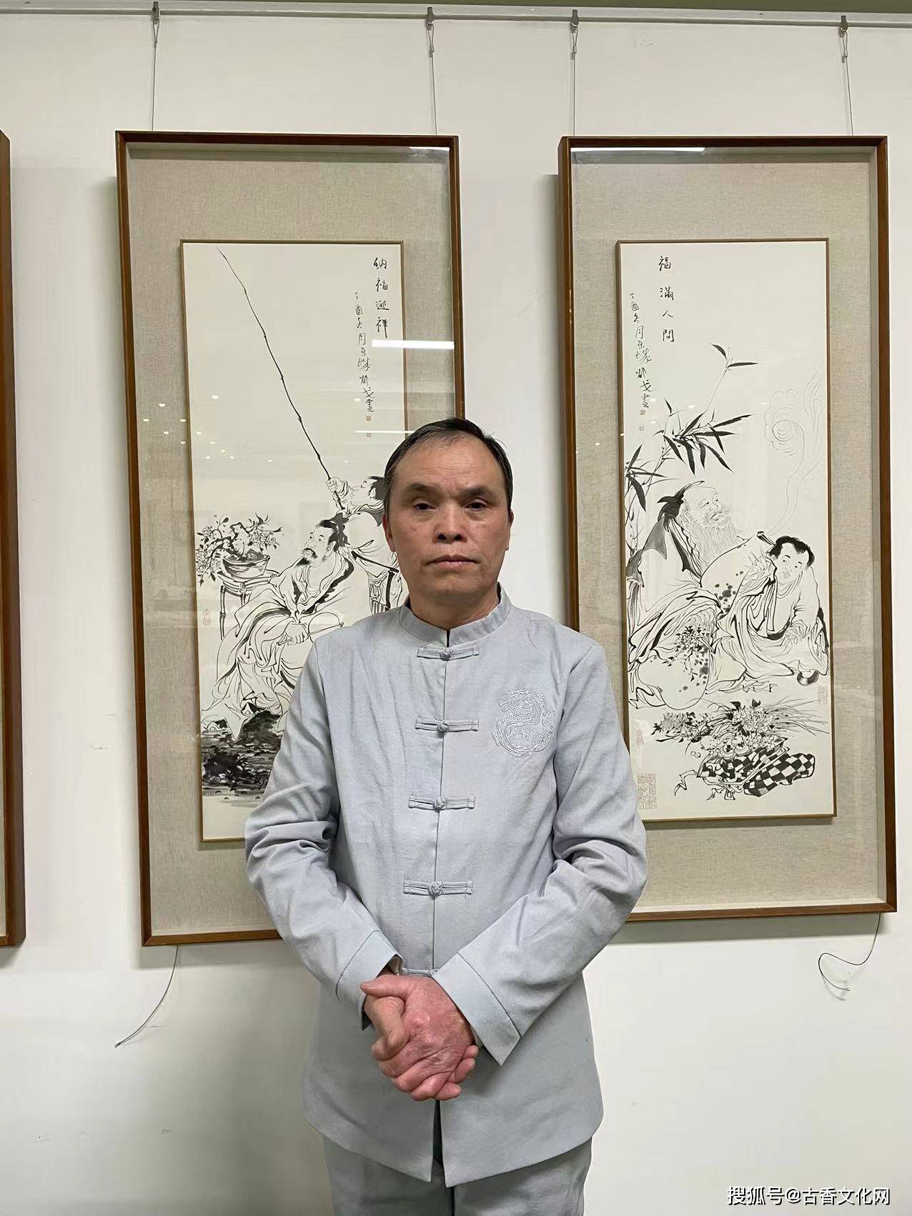 画家卢树作品赏析