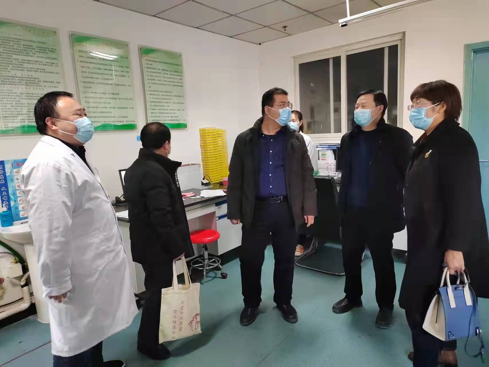 邯郸市鸡泽县人民医院一行来馆陶县医院参观交流学习