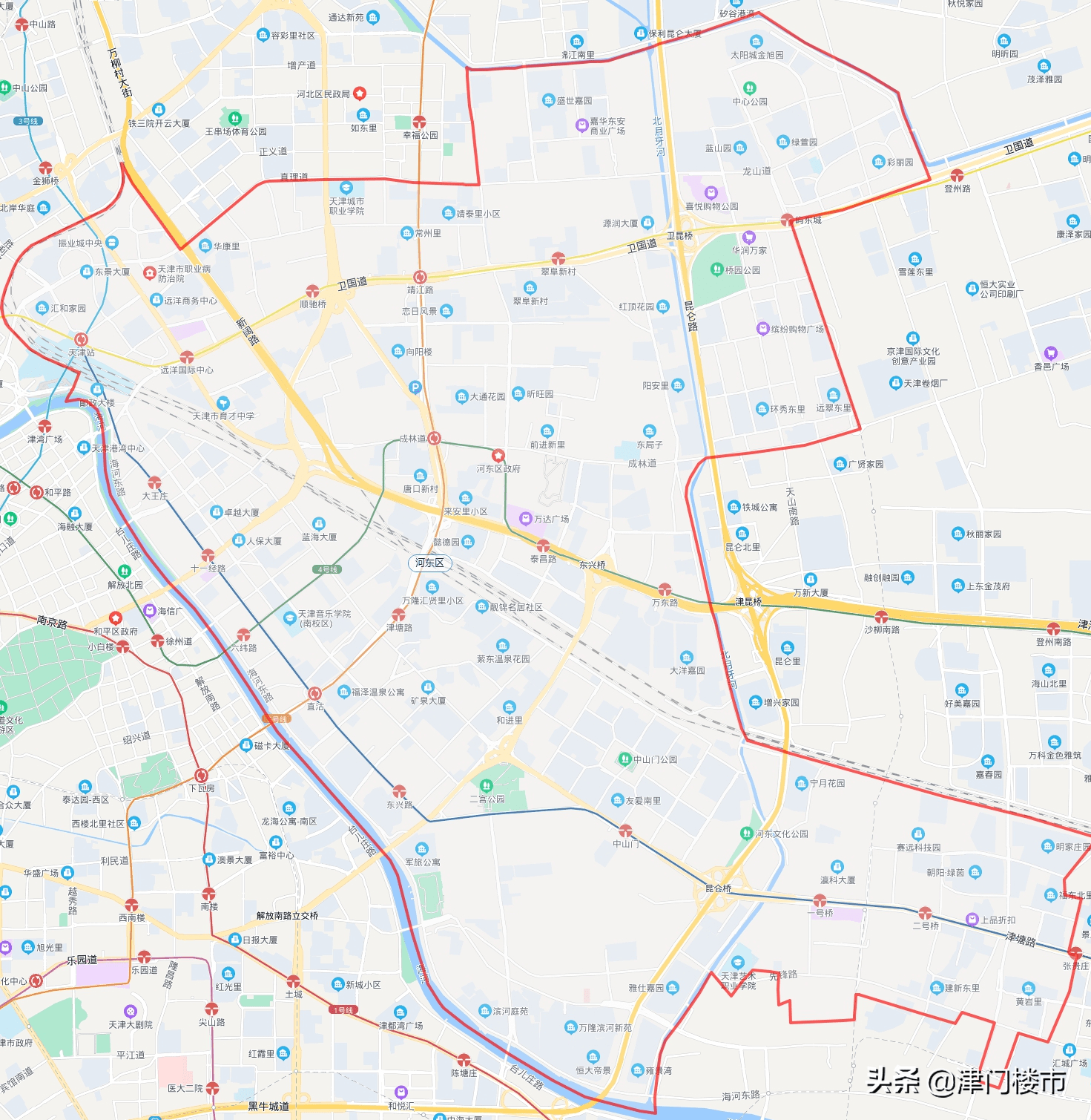 先有大直沽后有天津卫的河东区各学校概况及学片划分深度分析