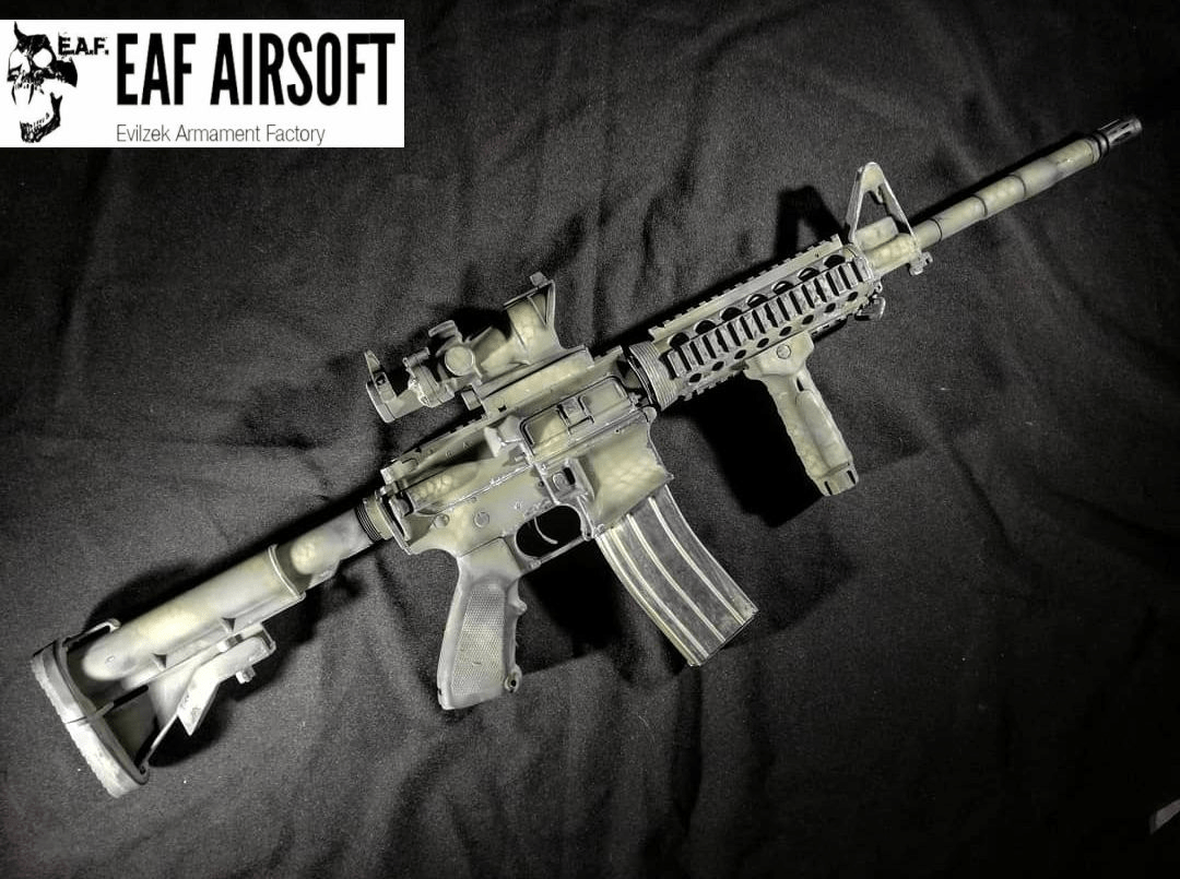 英军特种兵的l119a1国产l85太拉胯了给你一把ar15吧