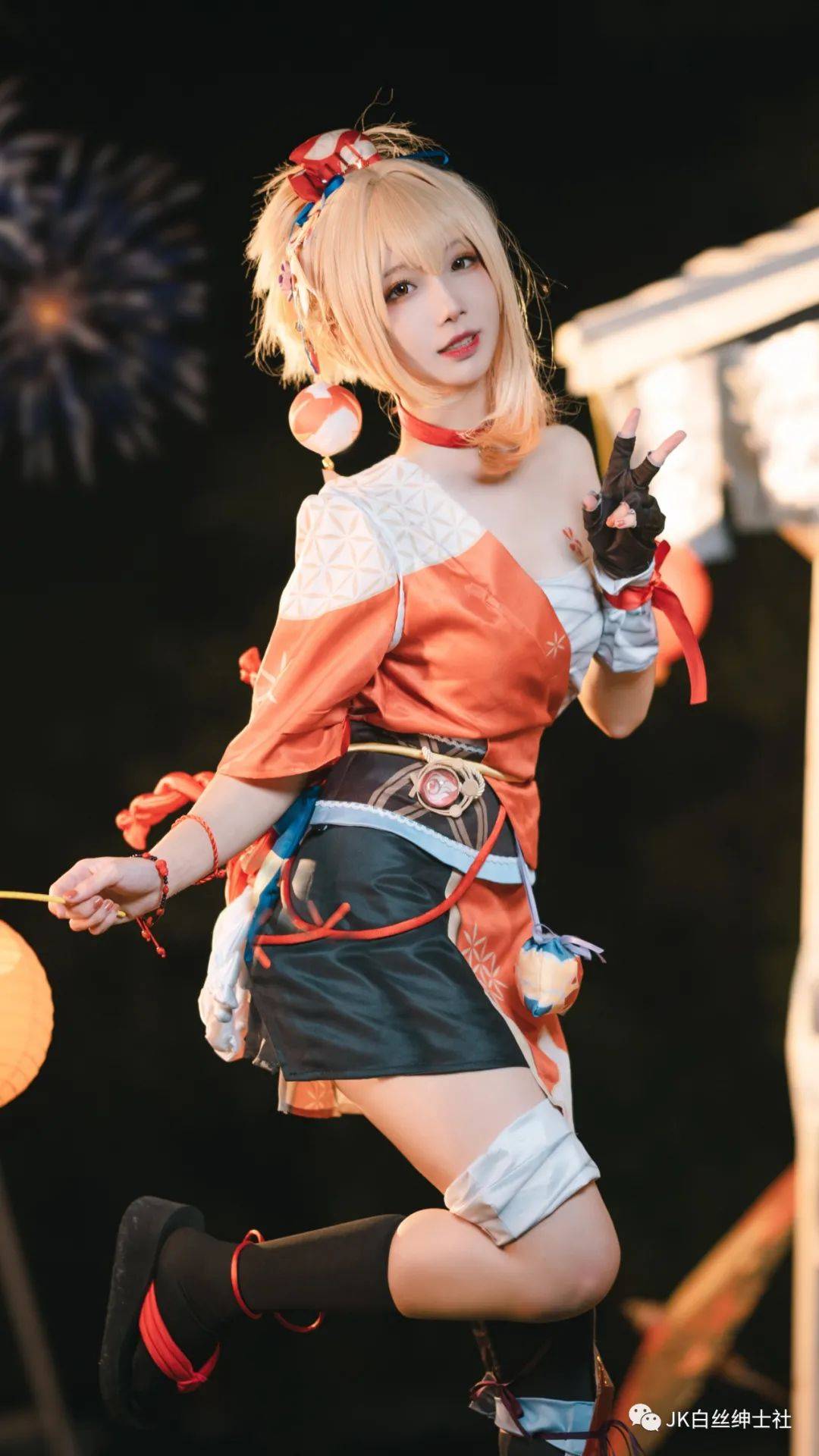 cos原神宵宫67烟花易逝人情长存