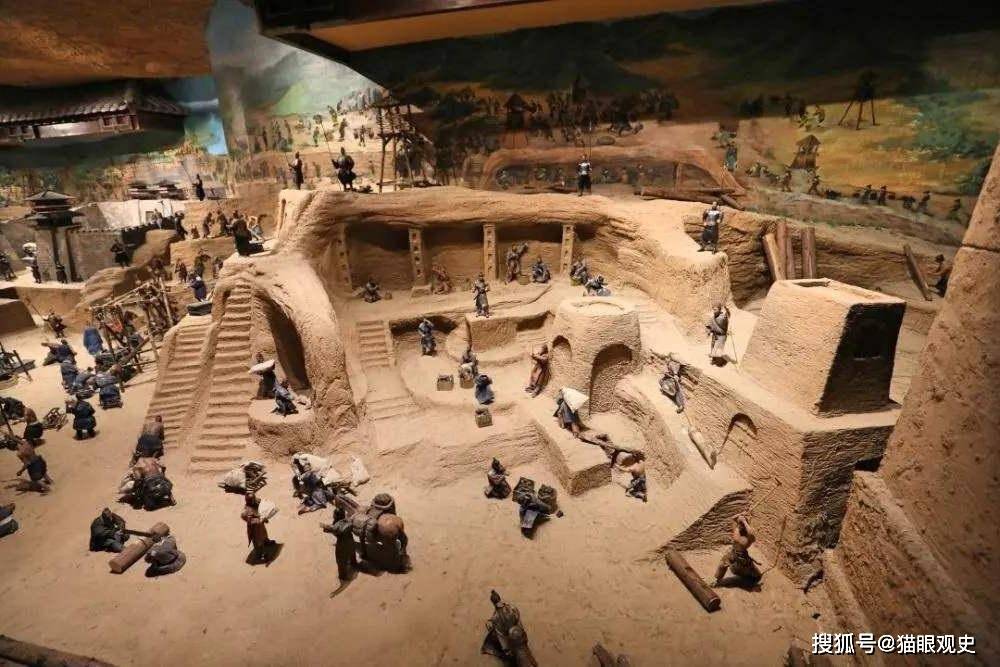 阿房宫_工程_进行