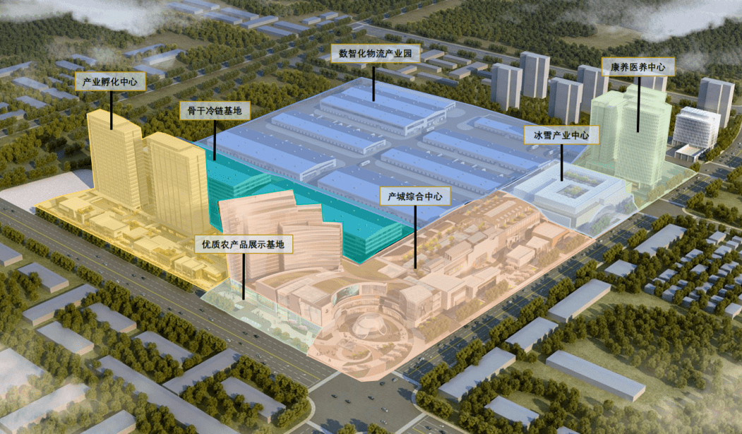 深国际打造全国首个物流商业大型产城综合体