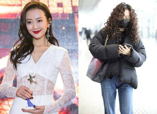 卷发王鸥只不过换了个发型，气质就完全变了，网友：有迪克牛仔的味道