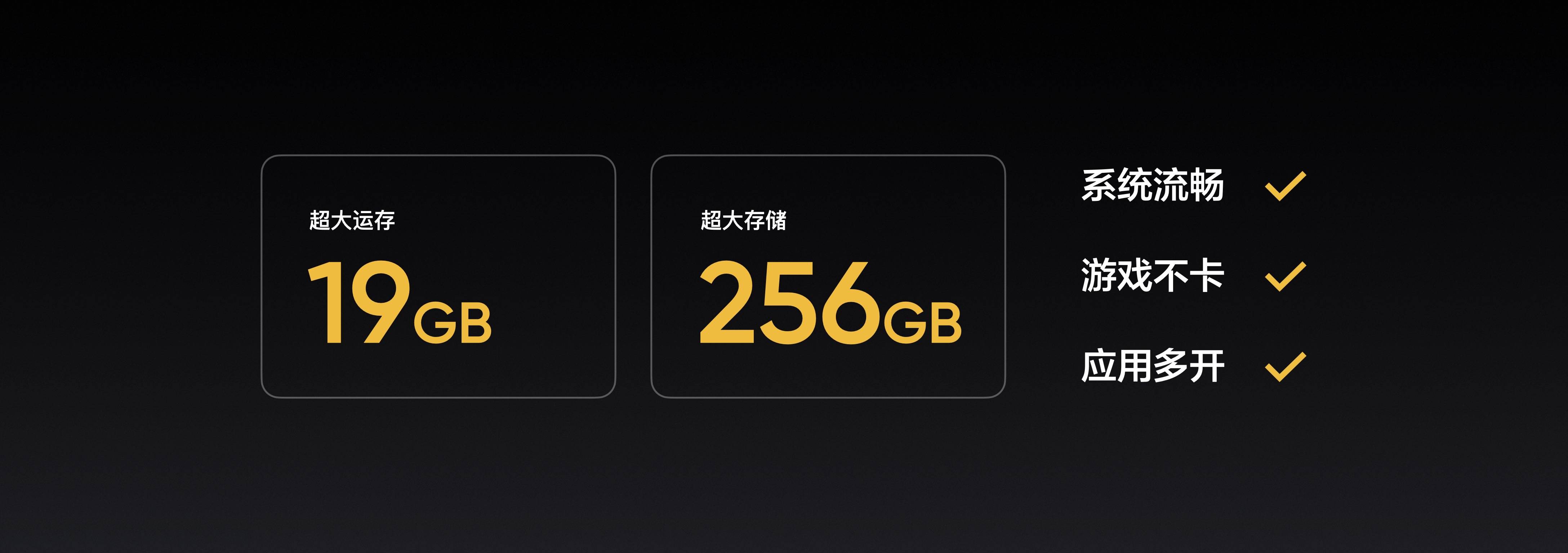 第一次将旗舰的超大内存组合带到这个价位段,也是价位段首个旗舰级