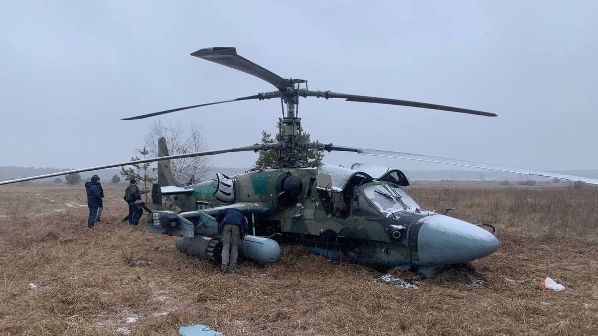 The third crashed Ka-52 of Russian army