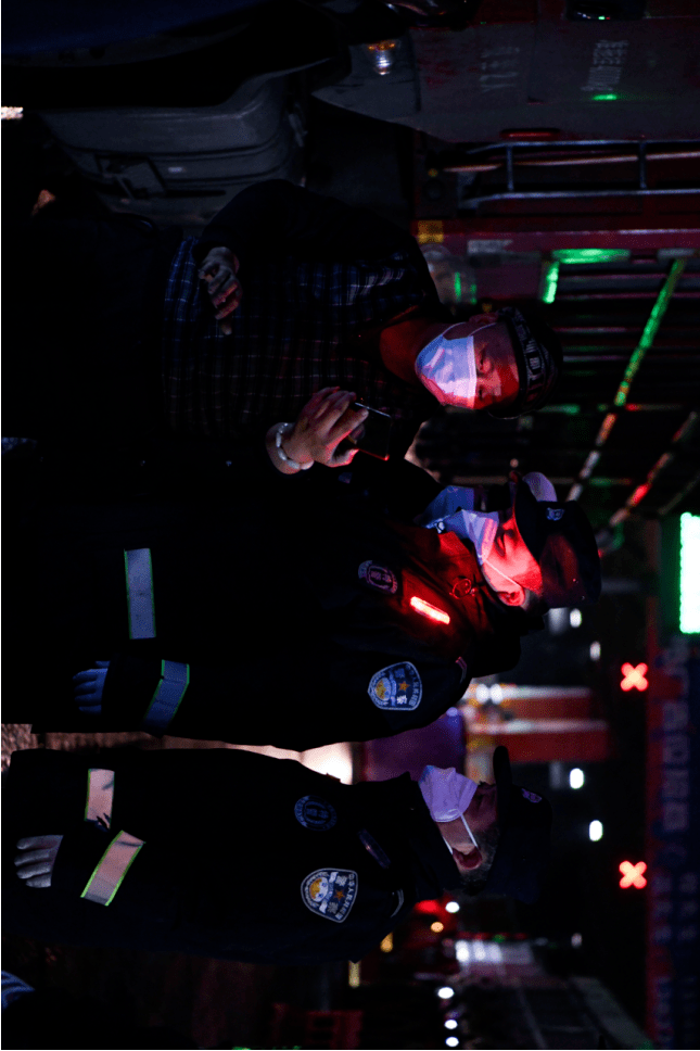 「一线影像」吕梁公安抗疫进行时（高清大图）