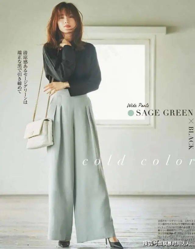 关键 50+女性穿阔腿裤时，如何避免廉价感?这“3不要”很关键