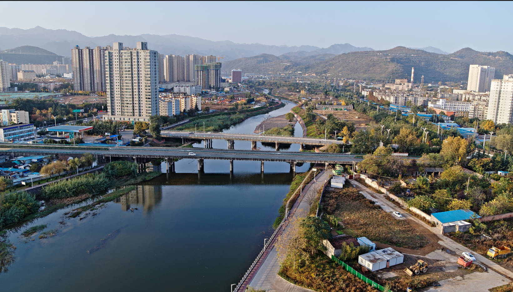 喜报宝鸡渭滨区清姜河成功入选全国第二届最美家乡河